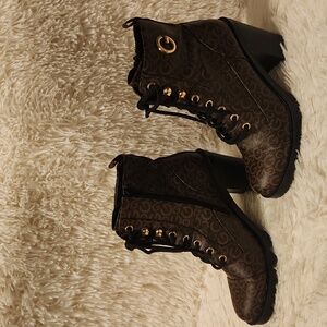 GUESS- Dark Brown 7.5 M Ankle boots